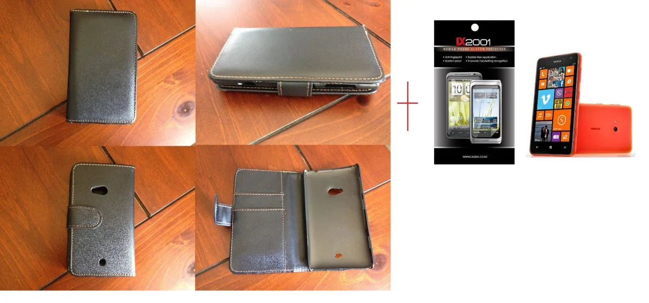 Nokia Lumia 625 Wallet Leather Case + SP - LX2001 - Homewares, Outdoor, Phone Accessories, Cases, Speakers, Headphones + More -
