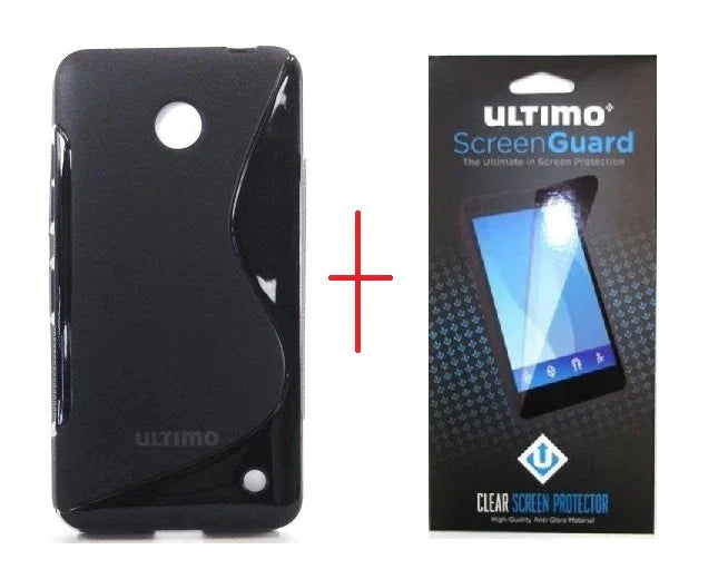 Nokia 635 Gel Case + Screen Protector - LX2001 - Homewares, Outdoor, Phone Accessories, Cases, Speakers, Headphones + More -