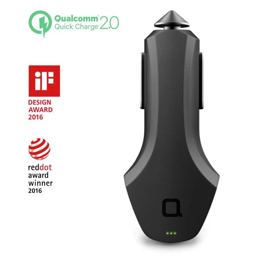 Nonda ZUS Car Charger w/ Qualcomm Quick Charge & Smart Car Locator - LX2001 - Homewares, Outdoor, Phone Accessories, Cases, Speakers, Headphones + More -