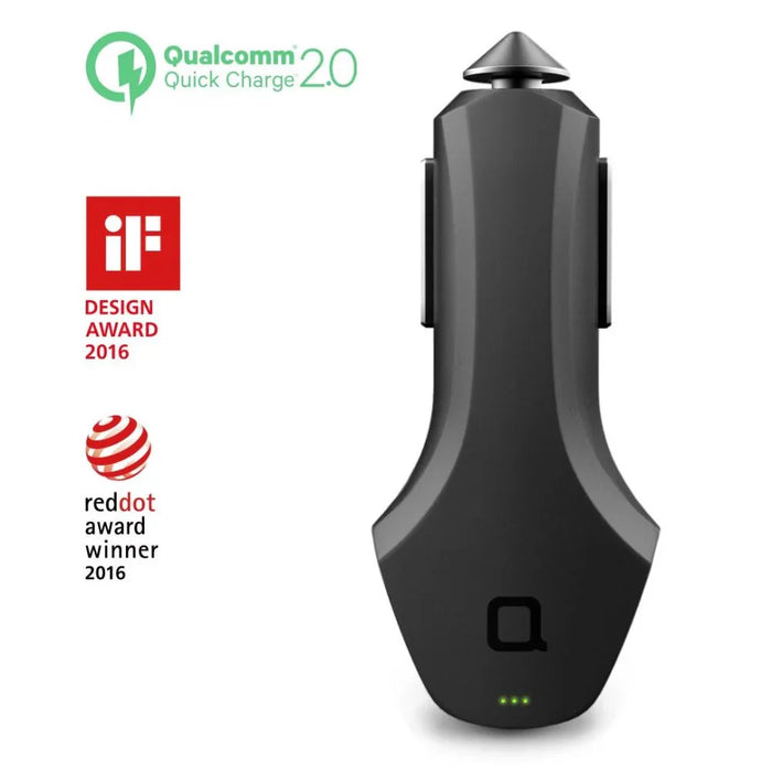 Nonda ZUS Car Charger w/ Qualcomm Quick Charge & Smart Car Locator - LX2001 - Homewares, Outdoor, Phone Accessories, Cases, Speakers, Headphones + More -