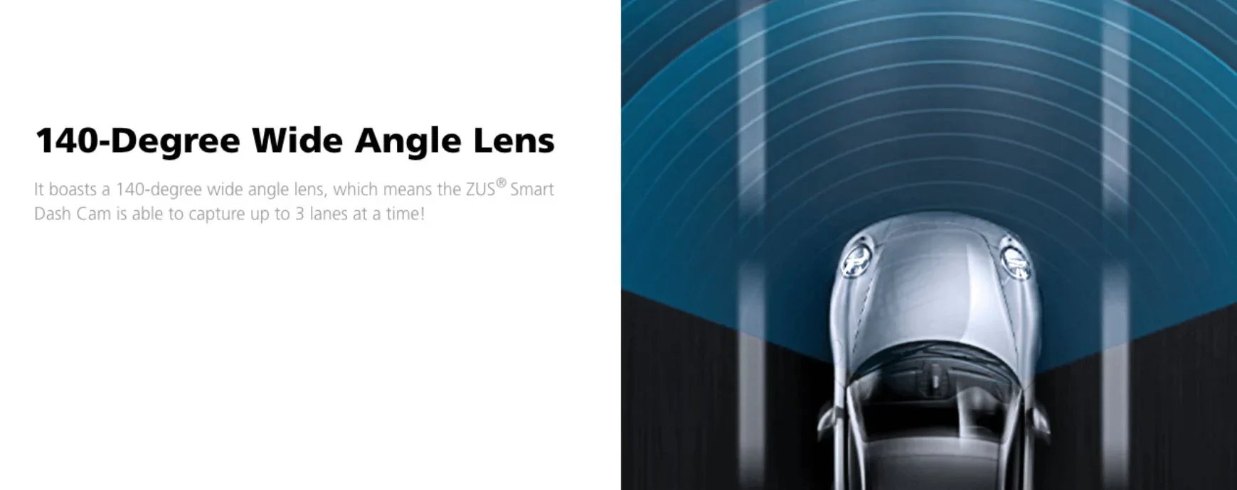 Nonda ZUS Smart Dash Cam Camera ZUDCBKSNA - LX2001 - Homewares, Outdoor, Phone Accessories, Cases, Speakers, Headphones + More -