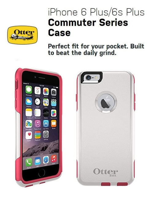 OTTERBOX COMMUTER SERIES FOR APPLE IPHONE 6 PLUS Neon Rose 77-50319 PROFILE PIC