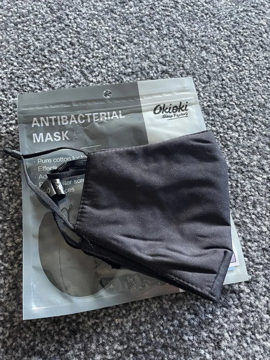 OkiOki Antibacterial Cotton PM2.5 Filter Mask - Black - LX2001 - Homewares, Outdoor, Phone Accessories, Cases, Speakers, Headphones + More -