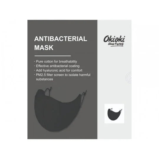 OkiOki Antibacterial Cotton PM2.5 Filter Mask - Black - LX2001 - Homewares, Outdoor, Phone Accessories, Cases, Speakers, Headphones + More -