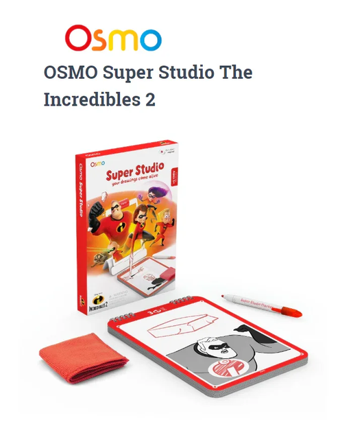 Osmo Super Studio The Incredibles 2 Game 902-00009 858528005614 - LX2001 - Homewares, Outdoor, Phone Accessories, Cases, Speakers, Headphones + More -