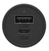 Otterbox 18W PD USB-C & 12W USB-A Fast Charge Dual Car Charger - Black Shimmer 78-52545 840104211939 - LX2001 - Homewares, Outdoor, Phone Accessories, Cases, Speakers, Headphones + More -