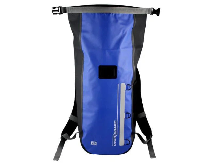 OverBoard Classic Waterproof Backpack 20 Litre - Blue OB1141B - LX2001 - Homewares, Outdoor, Phone Accessories, Cases, Speakers, Headphones + More -