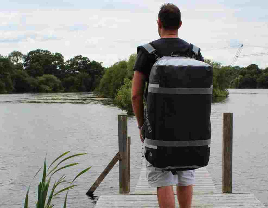 OverBoard Pro-Sports Waterproof Duffel Bag 90 Litre - Black OB1155BLK - LX2001 - Homewares, Outdoor, Phone Accessories, Cases, Speakers, Headphones + More -