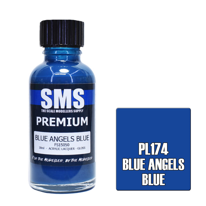 Air Brush paint 30ML PREMIUM BLUE ANGELS BLUE  ACRYLIC lacquer