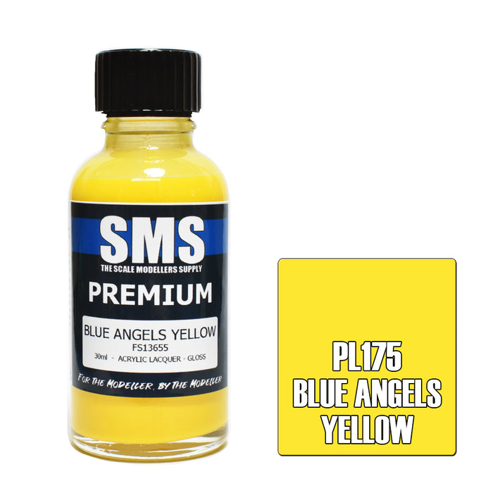 Air Brush paint 30ML PREMIUM BLUE ANGELS YELLOW  ACRYLIC lacquer