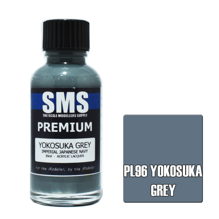 Air Brush paint 30ML PREMIUM YOKOSUKA GREY (IJN)  ACRYLIC lacquer
