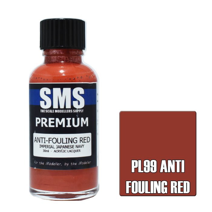 Air Brush paint 30ML PREMIUM ANTI FOULING RED ACRYLIC lacquer
