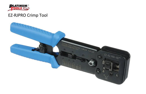 Platinum Tools EZ-RJPRO Crimp Tool 100054C - LX2001 - Homewares, Outdoor, Phone Accessories, Cases, Speakers, Headphones + More -