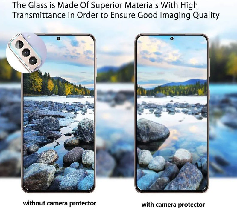 LX2001 Samsung Galaxy S21+ 6.7" Camera Lens Protector Tempered Glass 9H hardness - LX2001 - Homewares, Outdoor, Phone Accessories, Cases, Speakers, Headphones + More -