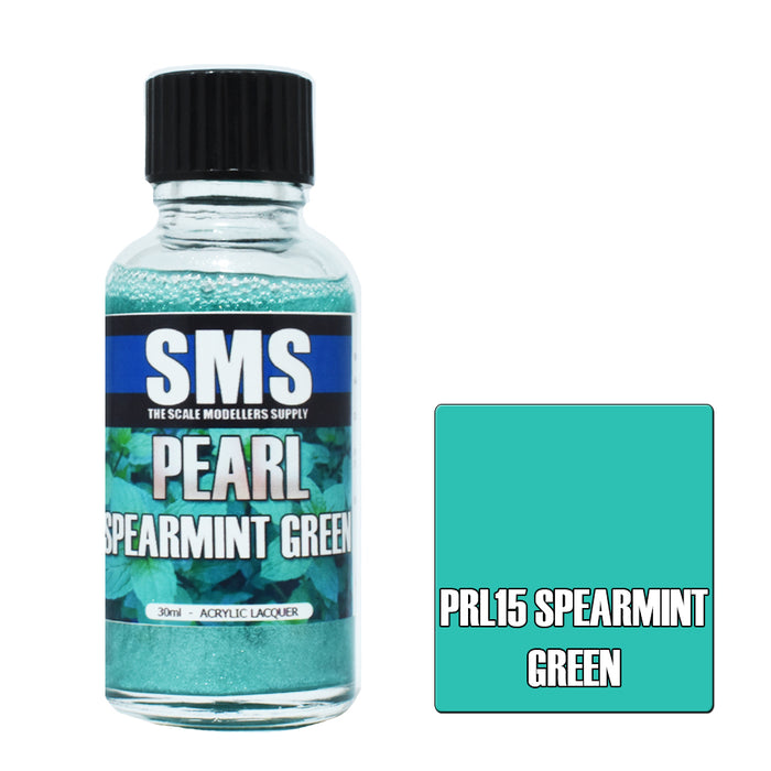 Air Brush paint 30ML PEARL SPEARMINT GREEN  ACRYLIC lacquer