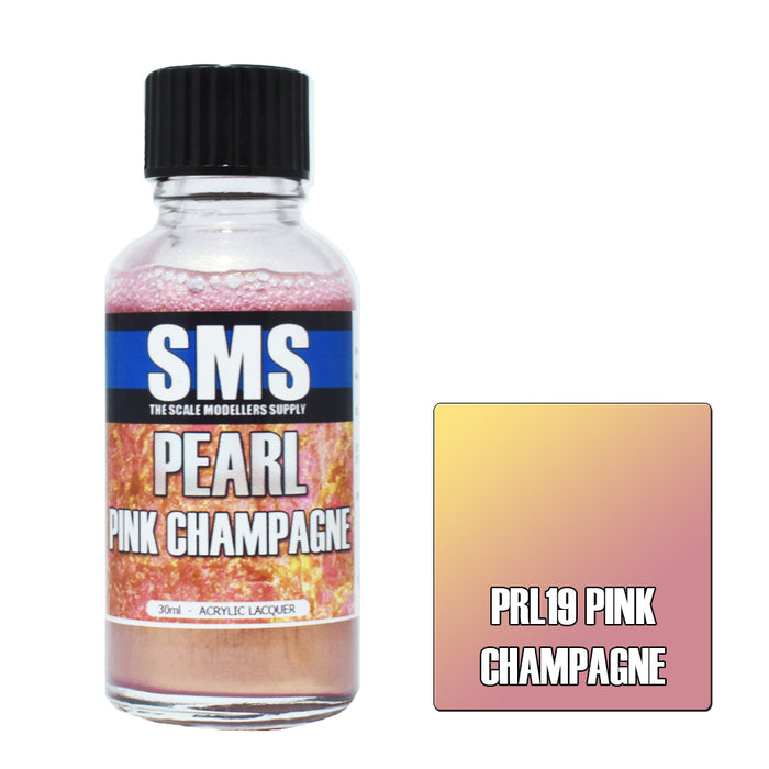 Air Brush paint 30ML PEARL PINK CHAMPAGNE  ACRYLIC lacquer