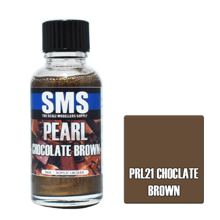 Air Brush paint 30ML PEARL CHOCOLATE BROWN ACRYLIC lacquer