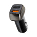 PROMATE 30W Dual USB Car Charger w/ Qualcomm Quick Charge SCUD-30.BLK
