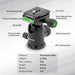 Promate Precise 160 Premium Professional Anodized Aluminium Travel Tripod PRECISE-160