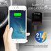 PROMATE Car FM Modulator Transmitter - Playback from USB / MicroUSB / AUX 3.5mm EZFM
