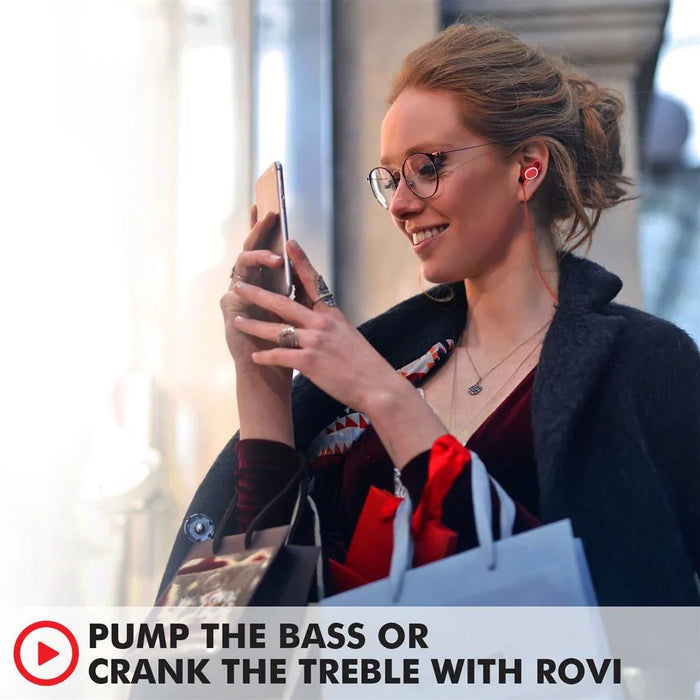 PROMATE Ergonomic In-Ear Stereo Wireless Sport Earphones - Red ROVI.RED - LX2001 - Homewares, Outdoor, Phone Accessories, Cases, Speakers, Headphones + More -