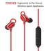 PROMATE Ergonomic In-Ear Stereo Wireless Sport Earphones - Red ROVI.RED - LX2001 - Homewares, Outdoor, Phone Accessories, Cases, Speakers, Headphones + More -