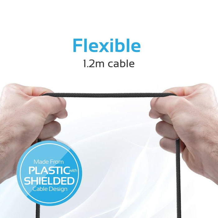 PROMATE MicroUSB USB-C & Lightning Connector USB Cable