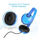 PROMATE Universal Wired Kiddie Childrens Headphones - Blue JAMZ.BL - LX2001 - Homewares, Outdoor, Phone Accessories, Cases, Speakers, Headphones + More -