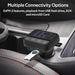 PROMATE Wireless In-Car FM Transmitter - Playback from USB / MicroUSB / AUX 3.5mm EZFM-2