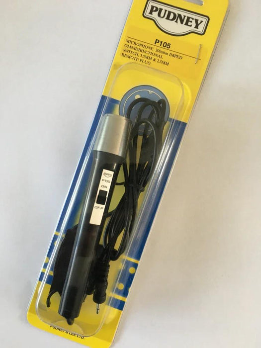 PUDNEY Directional 300 Ohm Microphone Mic P105 - LX2001 - Homewares, Outdoor, Phone Accessories, Cases, Speakers, Headphones + More -