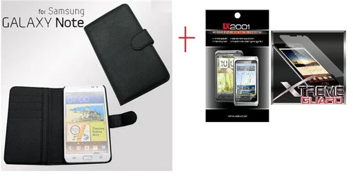 Samsung Galaxy Note Leather Case w/ Slots - LX2001 - Homewares, Outdoor, Phone Accessories, Cases, Speakers, Headphones + More -