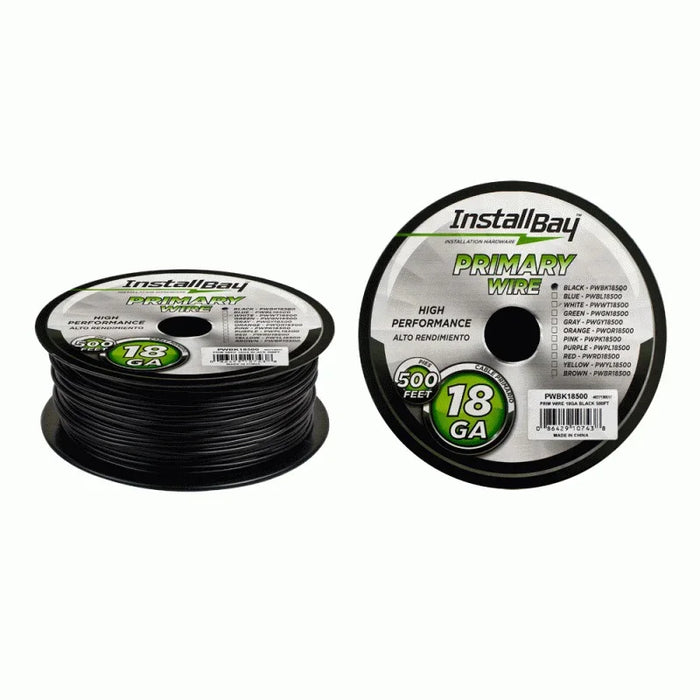 install bay primary wire cable 18ga black 150mtr - LX2001 - Homewares, Outdoor, Phone Accessories, Cases, Speakers, Headphones + More -