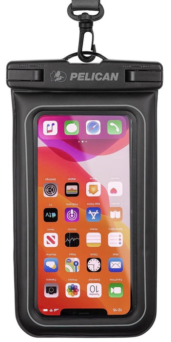 Pelican Marine Waterproof Floating Pouch Stealth Black Smartphone iPhone Samsung - LX2001 - Homewares, Outdoor, Phone Accessories, Cases, Speakers, Headphones + More -