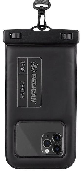 Pelican Marine Waterproof Floating Pouch Stealth Black Smartphone iPhone Samsung - LX2001 - Homewares, Outdoor, Phone Accessories, Cases, Speakers, Headphones + More -