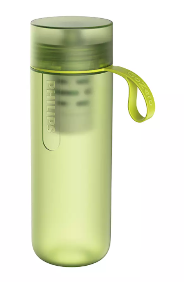 Philips GoZero Active Hydration Bottle w/ Adventure Filter 590ml - Lime AWP2722LIR