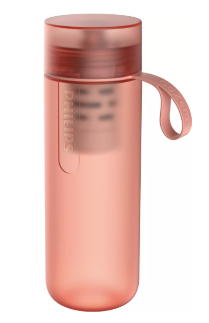 Philips GoZero Active Hydration Bottle w/ Fitness Filter 590ml - Red AWP2712RDR