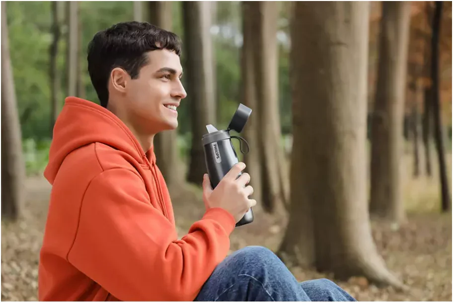 Philips GoZero Daily Insulated Bottle w/ Daily Filter 600ml - Grey AWP2771GRR - LX2001 - Homewares, Outdoor, Phone Accessories, Cases, Speakers, Headphones + More -