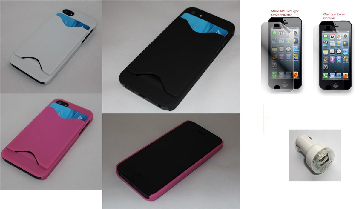iPhone 5 Card Holder Case Charger