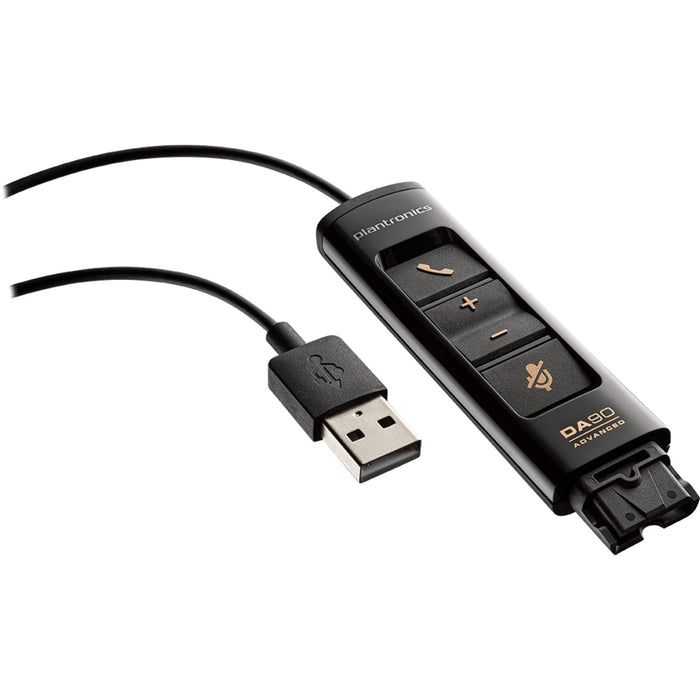 Poly 201852-01 DA80 - USB Audio Processor With Call Answer, Mute Controls Event