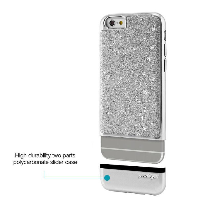 Prodigee Apple iPhone 6S 6 Sparkle Fusion Case - Silver - LX2001 - Homewares, Outdoor, Phone Accessories, Cases, Speakers, Headphones + More -
