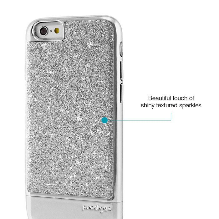 Prodigee Apple iPhone 6S 6 Sparkle Fusion Case - Silver - LX2001 - Homewares, Outdoor, Phone Accessories, Cases, Speakers, Headphones + More -
