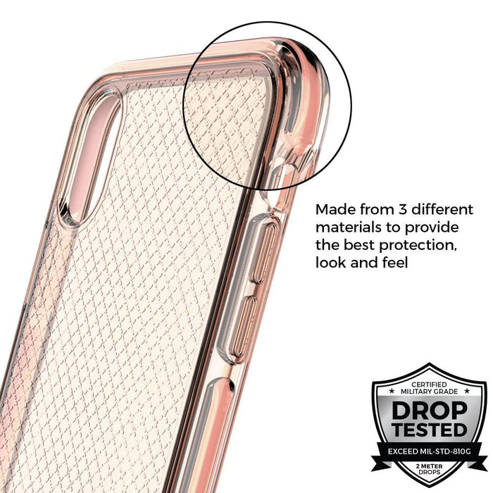 Prodigee Apple iPhone X Safetee Case - Rose Gold