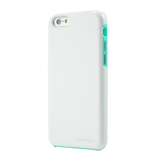Apple iPhone 6 6S Prodigee Sneaker Case - White & Teal / Blue