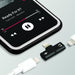 Promate 2-In-1 Audio & Charging Adaptor w/ Lightning Connector - Black IHINGE-LT.BLK