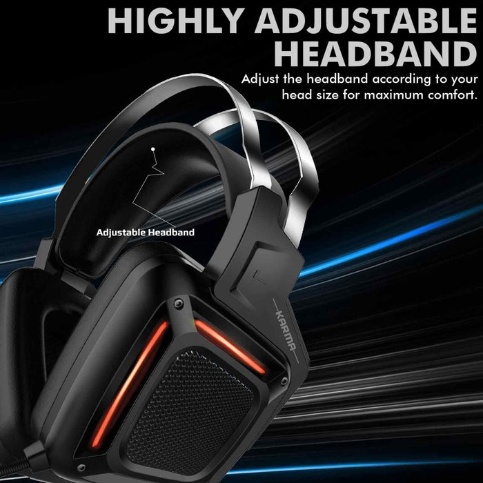 Promate Dynamic Over-Ear Gaming Headset w/ Microphone KARMA.BLK