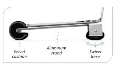 Rain Design iLap 13.3" Cooling Stand 10023 - LX2001 - Homewares, Outdoor, Phone Accessories, Cases, Speakers, Headphones + More -
