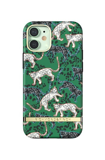 Richmond & Finch Apple iPhone 12 Mini 5.4" Case - Green Leopard RF42972