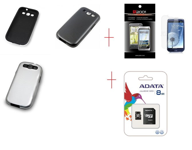 Samsung Galaxy S3 Metal Case 8GB MicroSD Card