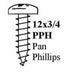 12 X 3/4" Pan Pozi Stp Screw Zp - Bag Of 100 - LX2001 - Homewares, Outdoor, Phone Accessories, Cases, Speakers, Headphones + More -