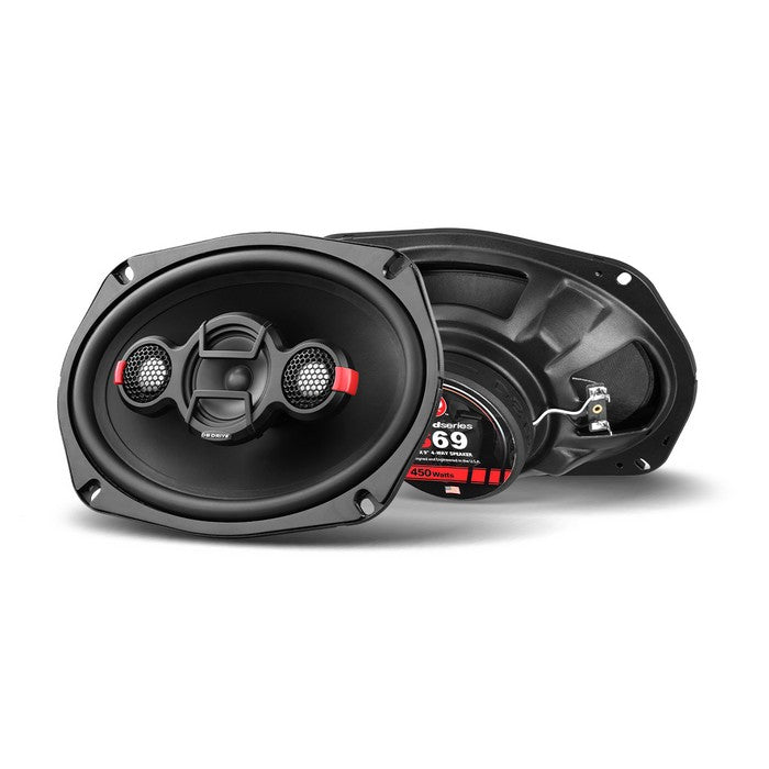 Db Drive 6X9" Speakers 125W Rms Pair Speed Series 4 Way